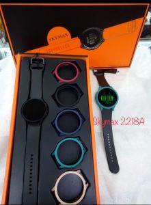 JAM Tangan SKYMAX 2218G Original Ganti Ring Wateresis Pria