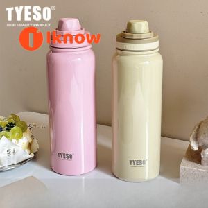 Tôi biết tyeso ban đầu cách nhiệt chai nước-0.6 ~ 1.2L dung tích lớn đôi bằng thép không gỉ chân không tường miệng rộng du lịch Kim Loại chai nước với xử lý cho thể thao và phòng tập thể dục