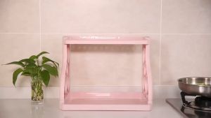 Kệ đựng gia vị - Kệ đựng chén bát vật dụng nhà bếp 2 tầng đa năng