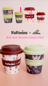 Enchanted Bloom Adult Cup (350mL/12oz) and Enchanted Bud Babyccino Cup (120mL/4oz) Bundle (KoKocino x Solenn Heussaff Bud & Bloom Collection)