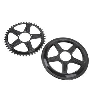 44T Kim Loại Xích Xe Đạp Điện Bánh Xích Cho BAFANG BBS01B BBS02B G340 250W 350W 500W 750W Giữa Núi Động Cơ Chainring Xe Đạp Phụ Kiện