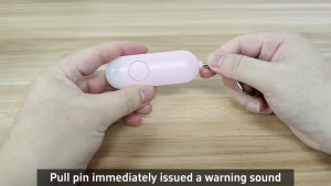 [Local SG Stock] Personal Security Alarm 130db Self Defense Protection Emergency Alarm USB C Charging Panic Alarm