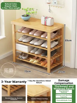 TUOJUE | Entrance Shoe Rack and Seat Bench Simple Design