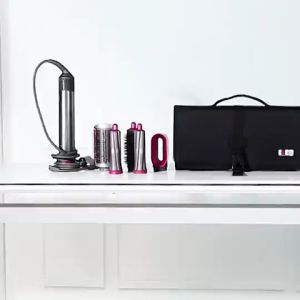 Lasvea Travel Storage Bag for Dyson Airwrap Hair Stylers - Waterproof Nylon Organizer Bag with Hang HS01/HS05, Complete Set of Accessories, Portable and Long Hair Styling - Hang Organizer Bag for Dyson Airwrap