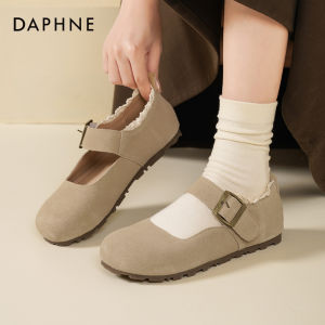 Daphne Soft Bottom Flat Bottom Ballet Style Mary Jane Shoes Womens New 2025 Spring Casual Fashion Single Shoes