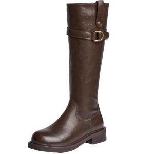 Josiny | Slim High Thigh Western Boots