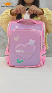 Tas schoolbag Ergonomic primary school backpack 1-6 grade Student fixed spine protection backpack for Boy Girl Kid