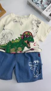 ผ้าฝ้ายแท้ชุดเซ็ทสไตล์เกาหลีชุดเดรสเด็กเกาหลีชุดไทยเด็กชายชุดเสื้อยืดเด็กผู้ชายเสื้อผ้าเด็กผู้ชาย 2 ขวบดเด็กผู้ชาย 3 ชุดเด็กผู้ชาย 4 ขวบชุดเด็กผู้ชาย 5 ขวบชุดเด็กผุ้ชาย