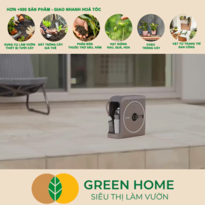 Bộ ống tưới cây Takagi Nano Next GreenHome Dài 10m Thiết Kế W-Reel Độc Quyền Vòi Phun 4 Chế Độ Gọn Nhẹ