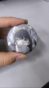(Random) Algernon Product Goddess of Victory: Nikke BURST COLLECTION Can Badge Vol. 6
