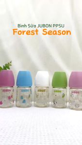 BÌNH SỮA CHO BÉ SƠ SINH JUBON PPSU - BABUU HÀN QUỐC - TẶNG KÈM 1 NÚM - CHÍNH HÃNG