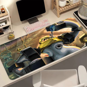 Bandai | Anime Gaming Speed P-pokemon Melmetal Mouse mat Large Mouse Pad Desk Mat Gamer Keyboard Mousepad Office Accessories Deskmat