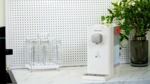 ANGEL Y3692 Rapid Heat Countertop Water Dispenser 5-Temp Settings Portable & Compact for Home No Setup Needed