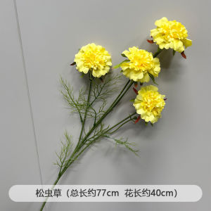 Yellow Artificial Flowers for Wedding Decoration Stage Props Home Decor Fake Flowers Arrangement Festive Supplies Gifts