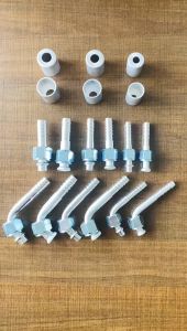 TOMODACHI Car Aircond Hose Fitting Collar | 3/8 4/8 5/8 | 90° & 180° | Flare & Oring | Heavy Duty High Performance Tahan Lasak | Ready Stock