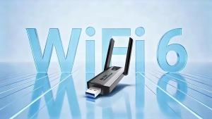 kebidumei | KEBIDUMEI AX1800 WiFi 6 USB 3.0 Dongle Dual Band 2.4G&5GHz Wireless WiFi Adapter Driver Free Network Receiver For PC Win10 Win11