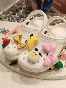 DIY Creative Metal Clog Accessories