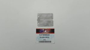 Plat Membran RX King (ATAS) - Stopper Reed Valve Plate Pelat Lidah Memberan Harmonika Besi Yamaha RX