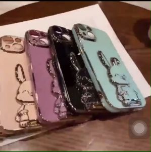 เคส สำหรับรุ่น VIVO Y03 Y18 Y03T Y28S 5G กระต่าย ขาตั้งได้ ฝาหลัง แบบนิ่ม น่ารัก