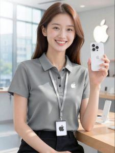 Customized Polo Shirt For Group Business Iced Silk Short Sleeve