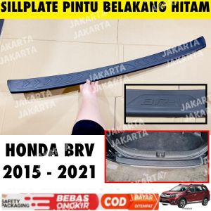 Sillplate Belakang Mobil BRV 2016 2018 2020 2021 Hitam