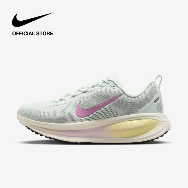 Nike Sepatu Wanita Vomero 18 Road Running Barely Grey [IH3634