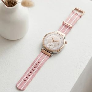 Dây Đeo Vòng Nylon Có Thể Điều Chỉnh 18mm Dành Cho Đồng Hồ Xiaomi S4 41mm Dây Đeo Thể Thao Nữ Tương Thích Với Huawei GT6 5 4