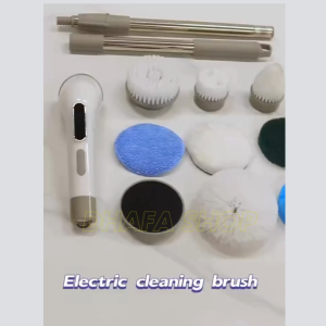 BARU Shunmaii 9in1 Sikat Pembersih Elektrik Lantai Kamar Mandi Kaca Jendela MA-8827