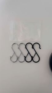 Gantungan Hook Pengait Bentuk S Stainless Anti Jatuh Multifungsi