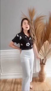 MODIS - Kulot Leony Crepe Polos (tidak ada kantong) / PAKAIAN WANITA / CELANA WANITA / CELANA