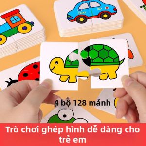 MOWEI | Bộ Đồ Chơi Ghép Hình Hai Mặt
