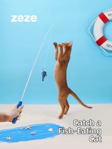 zeze | Retractable Teasing Wand Cat Toy