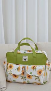 【Free Gifts】Fashionable pregnant woman baby diaper bag large capacity baby bag travel shoulder bag mothers bag baby supplies