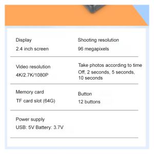 กล้องดิจิตอล CCD HD สไตล์ย้อนยุค ขนาดพกพา สำหรับการถ่ายภาพแบบดิจิตอลในมหาวิทยาลัย