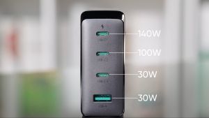 JOYROOM TCG05 Fast Charger GaN Ultra 140W 3C1A + Kabel C to C 240W