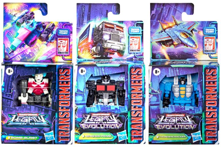 Transformers Legacy Core Dinobot Slug Sludge Grimlock Soundblaster Bomb ...