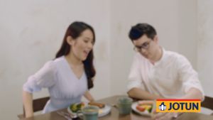 SINAR JOTUN 1 LITER MAJESTIC TRUE BEAUTY SHEEN INTERIOR WASHABLE WALL PAINT / CAT DINDING DALAM RUMAH KILAT ( PAGE B )