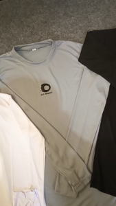 Baselayer Tangan Panjang Baju Olahraga Pria / Laki-laki Bahan hyget balon yang elastis LDS09