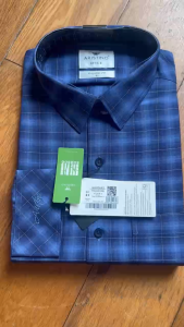 Áo Sơ Mi Caro Nam Aristino ALS22602 dáng regular fit