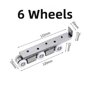 Silent Nylon Kitchen Sliding Door Roller