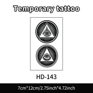 Eye of God Waterproof Temporary Tattoo Stickers Long-lasting Waterproof for One to Two Weeks For Man and Women For Arm Leg