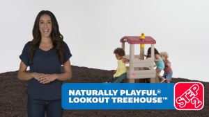 Step2 Lookout Treehouse slide