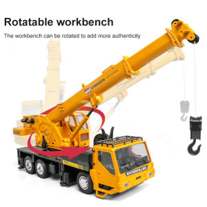 1:24 Remote Control Truck Crane Toys 2.4g Rc Lift Simulation Engineering Crane Eletric Model ChildrenS Toy Model Rc Car Gift
