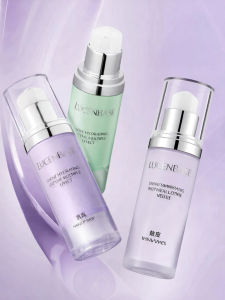 TOUZHEN Multi-Function Primer with Conceal Moisturize Oil Control Pore Minimize and Brighten Skin Purple Tint