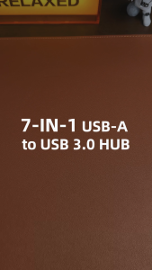 CABLETIME HUB USB 3.0 7In1 Ports w/ Long Cable For Laptop PC