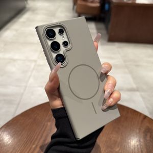 AO.HU | Magnetic Charging Ultra Slim Matte Protective Case for S25 Ultra