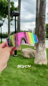 SCVCN UV400 HD Hiking Sunglasses Women Fashion Bicycle Motorcycle Glasses Men Outdoor Sports Climbing Glasses Running Sunlasses