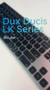 Bàn Phím Nhôm Bluetooth DUX DUCIS LK Series Đa Kết Nối 3 Thiết Bị Vỏ Cao Cấp Sạc Nhanh Type-C Nút ABS - Chính Hãng