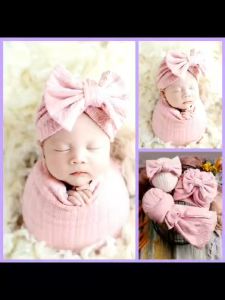 Ash3Pieces Blanket Headband Ribbon Hat: A High-Quality Imported Baby Accessory