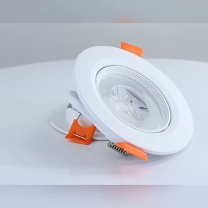 Ultra Thin LED Ceiling Light Pin Light Panel Lights 3 Colors 3500K/4000K/6500K Selectable3W 5W LED Recessed Downlight for Living room Bedroom Bathroom Office LED 3W 5W Recessed Spotlight Adjustable Downlight Home Lighting Room Ceiling Lights Down